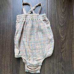 ベビーロンパース ベビーサロペット バースデイ しまむら 韓国子ども服 男女