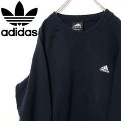 adidas スウェット 90s パフォーマンス 刺繍ロゴ Vガゼット 希少