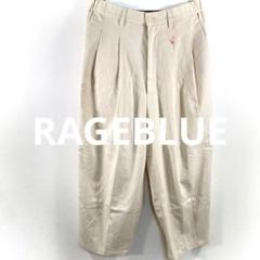 RAGEBLUE レイジブルー　ワイドパンツ ゆったりSサイズチノパンb177②のサムネイル