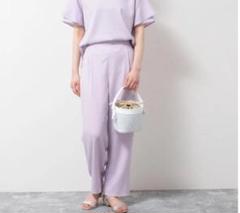NOLLEY'S ラベンダー パンツ　36のサムネイル
