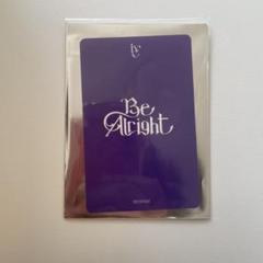 IVE Be Alright タワレコ トレカ 渋谷限定 ラキドロ 未開封