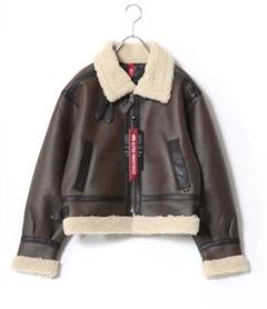 2025年最新】ALPHA INDUSTRIES レディース レザージャケット