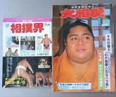 相撲雑誌2冊 相撲界 1989年-大相撲1990年 - メルカリ