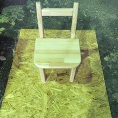 手作り子供椅子