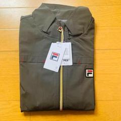 No.132 FILA ギンガムチェックトラックジャケット☆XL☆White☆ No.132 FILA ギンガムチェックトラックジャケット☆XL☆White☆