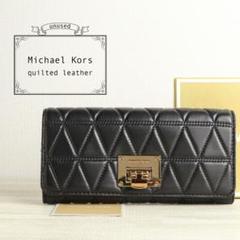 未使用 美品 Michael Kors マイケル コース 二つ折り 長財布