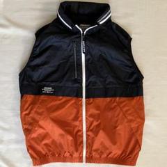 Bottle 空調服　ファン付き　XXLサイズ　ネイビー/オレンジ Bottle 空調服ファン付きXXLサイズネイビー/オレンジ