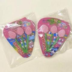 タイトー限定 ロッテ いちごつみ チャーム付き ミニチュアキーホルダー 2個のサムネイル