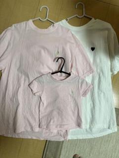 親子ペアルック　Tシャツ　3点セット