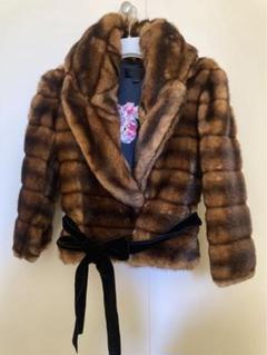 JILL STUART ブラウンファーコート Mサイズ フェイクファー＆ボアコート｜ジルバイジルスチュアートの通販
