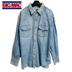 80's USA製 BIGMAC / デニムシャツ L相当 m835 80's USA製 BIGMAC / デニムシャツ L相当 m835 - メルカリ