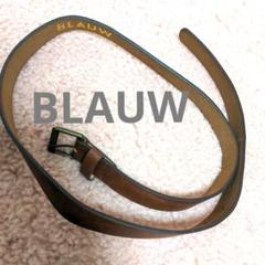BLAUW スコッチアンドソーダ ベルト シンプル ブラウンのサムネイル