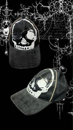 セール(SALE)開催中！ファッション通販 Volcom 黒刺繍ワークキャップ y2k グランジ 平成 v系 ギャル 帽子