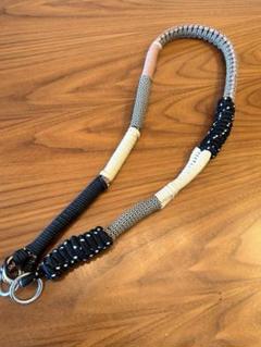 EUEELES ROPE SHOULDER STRAP ブラック　ブラウン