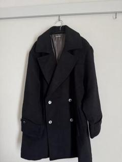 【送料無料】ADRER⭐︎Pコート⭐︎Sサイズ⭐︎ブラック Beaver melton over P-coat/ビーバーメルトンオーバーPコート