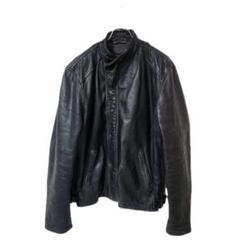 ZARA レザージャケット ブラック XL 本革 ヘビー ヴィンテージ 重量感