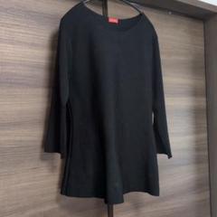 DESPRES 五分袖ペプラムニット