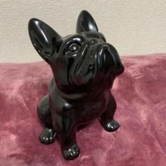 フレンチブルドッグ 貯金箱 黒