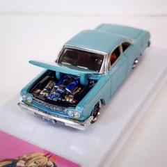 JL 1/64 シボレー　ビスケイン　1962　レストモッド レア JL 1/64 シボレー ビスケイン 1962 レストモッド レア - メルカリ