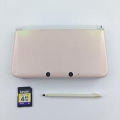 【動作確認済み】ニンテンドー3DSLL ピンクホワイト 3DS本体