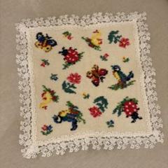 未使用美品 フェイラー 近沢レース コラボ ハンカチ ハイジ