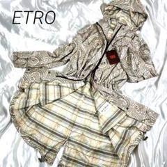 特大 42 新品 タグ付き ETRO エトロ ペイズリー コート