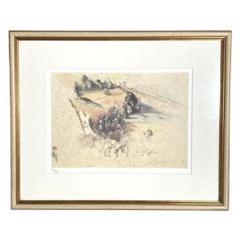 バルテュス『モンテ・カルヴェッロの風景』（1977-80） 複製画 限定200作 m80746566629_1.jpg?1741761982