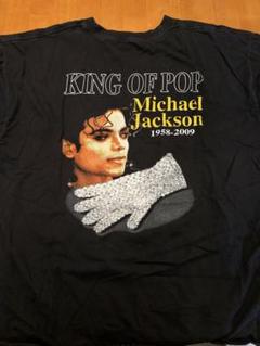 古着 マイケルジャクソン 両面プリント バンドTシャツ XL