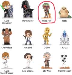 ポップマート スターウォーズ　R2D2 ストームトルーパー　ルーク　オビワン ポップマート スターウォーズR2D2 ストームトルーパールークオビワン