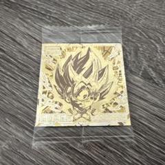 ドラゴンボールウエハースシール　ダブルゴールドレア　裏面身勝手 ドラゴンボール 超戦士シールウエハース ダブルゴールド