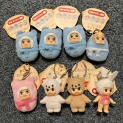 コスチュームキューピー　くま　おくるみ　うさぎ　マスコット　キューピー　8個