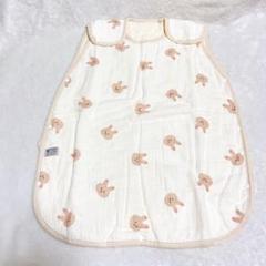 おくるみ スワドル スリーパー 6重ガーゼ 春秋冬 うさぎ