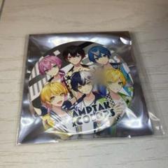 AMPTAK ぷりっつ サイン入り RAINBOWxPATROL 缶バ 集合等身 AMPTAK ぷりっつ サイン入り RAINBOWxPATROL 缶バ 集合等身