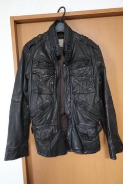 美品　定価6万程　AVIREX レザージャケット　M65 ミリタリー　ブルゾン m30685666386_1.jpg?1741095445