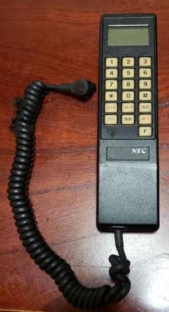 自動車電話　NEC日本電気株式会社　HANDSET UNIT-TEL　シーマ