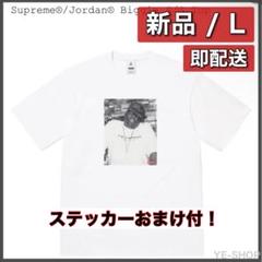 【新品L】Supreme x Jordan Biggie S/S Top 白のサムネイル