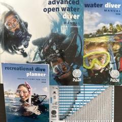 PADI ダイビング教材 ガイドトゥーティーチング PADI ダイビング教材4点セット - メルカリ