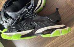 BALENCIAGA トラックサンダル グリーン/ブラック 655954 - メルカリ