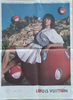 LOUIS VUITTON 新聞広告 LOUIS VUITTON／ルイヴィトン 朝日新聞全面広告】 - メルカリ