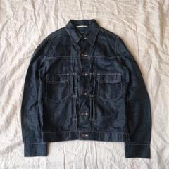 アローズ Linen 100% 2nd Type Trucker Jacket アローズ Linen 100% 2nd Type Trucker Jacket - メルカリ