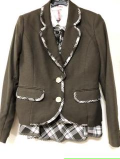 極美品✨セシール 170B ブレザー スカートセット 卒業式 卒服　大きいサイズ 極美品✨セシール 170B ブレザー スカートセット 卒業式 卒服