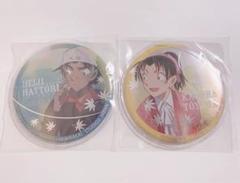 名探偵コナン　USJ缶バッジ2022　 服部平次＆遠山和葉