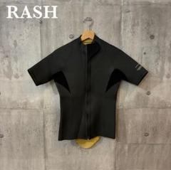 RASH HYPER半袖ジップアップタッパー　ウェットスーツ