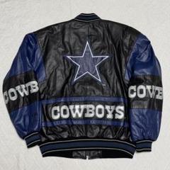 レア 90's ヴィンテージ NFL ダラス・カウボーイズ レザー