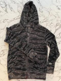 送料込★ALPHA INDUSTRIES★ Camo Tpu パーカー 全国通販】DEAD STOCK 07s US AIR FORCE