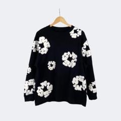 DENIM TEARS ロンT ロングスリーブ コットン リース Tシャツ