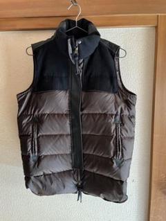 専用【美品】munich ミューニック　ダウンベスト　ロング ベージュ 黒 M 2025年最新】Munich レディース ダウンベスト・キルティング