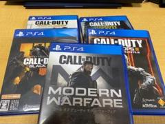 【中古】PS4 コール オブ デューティ ソフト 5本セット