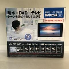 12インチDVD内蔵防水ポータブルフルセグテレビ PD-WPTV-120 Amazon.co.jp: 12インチDVD内蔵防水ポータブルテレビ : 家電
