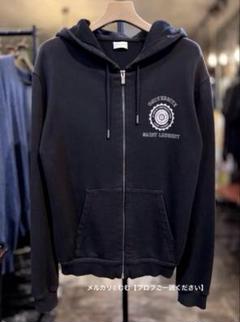 春新作の SAINT 17ss LAURENT カレッジジップパーカーM サンローランパリ トップス